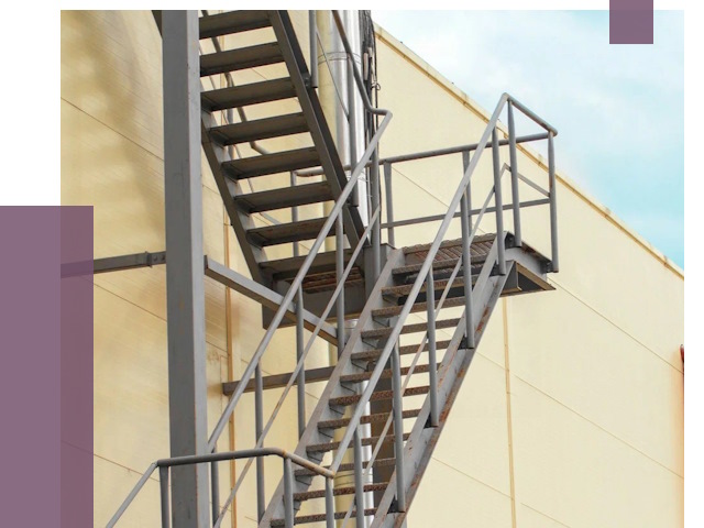 Пожарные лестницы в Северодвинске от 12145 руб. — монтаж и продажа | ПРОЛЁТ-Свр