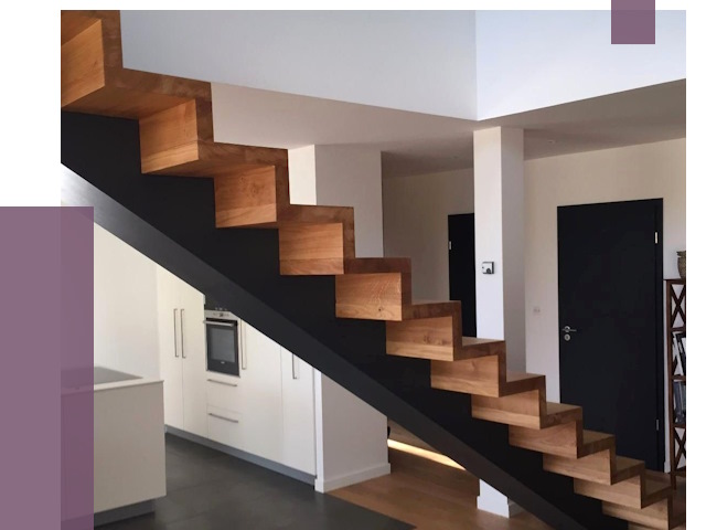 Изготовление деревянных лестниц в Северодвинске от 86029 руб. | ПРОЛЁТ-Свр