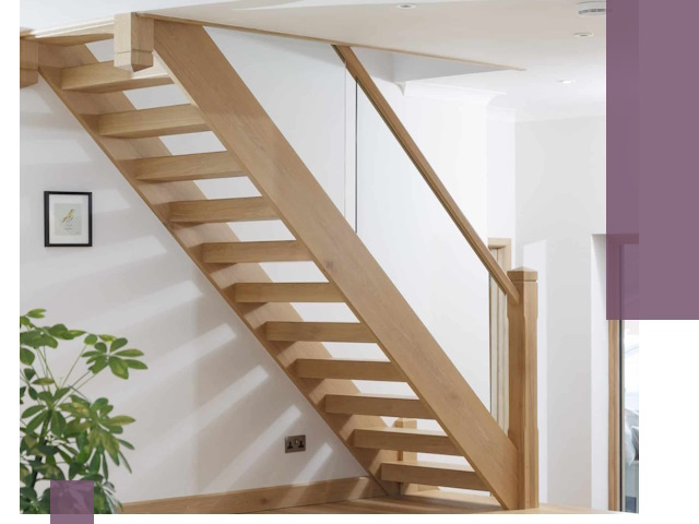 Изготовление деревянных лестниц под ключ в Северодвинске для дома