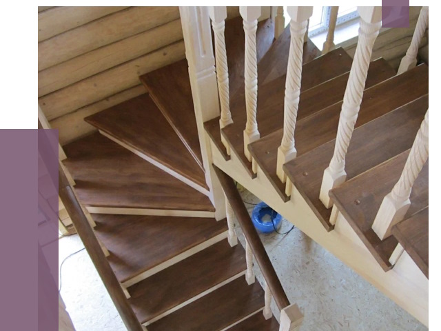 Реставрация деревянных лестниц в Северодвинске от 4251 руб.