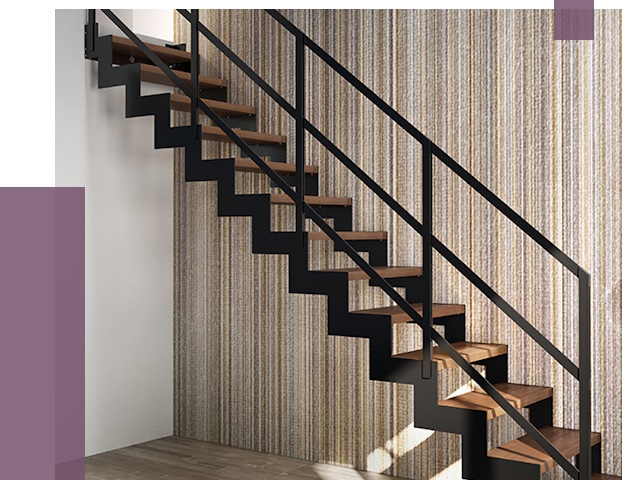 Изготовление металлических лестниц в Северодвинске от 48075 руб. | ПРОЛЁТ-Свр