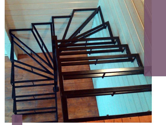 Изготовление металлических лестниц любой сложности в Северодвинске