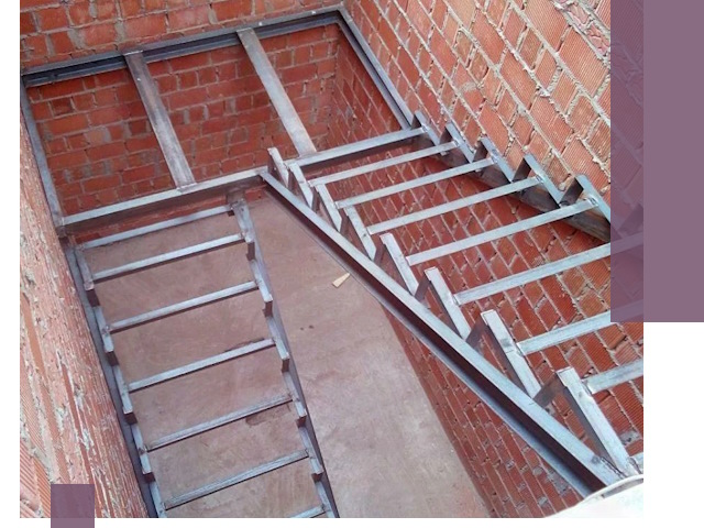 Монтаж металлических лестниц под ключ в Северодвинске быстро и качественно