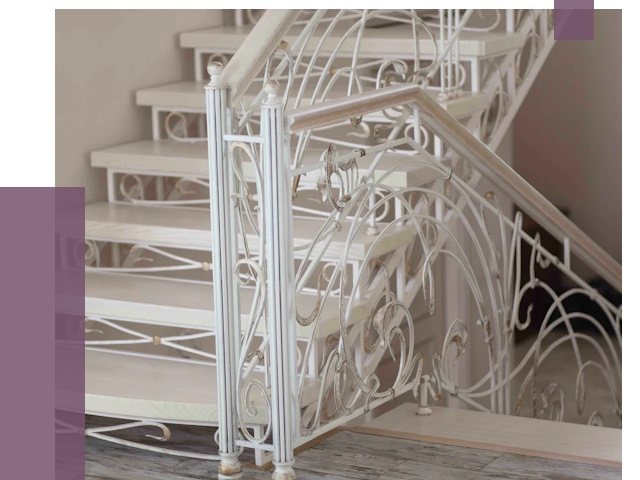 Изготовление кованых лестниц на заказ в Северодвинске от 86029 руб. | ПРОЛЁТ-Свр