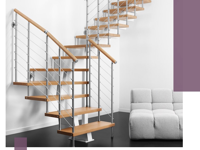 Модульные лестницы под ключ в Северодвинске — монтаж и изготовление