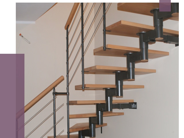 Изготовление модульных лестниц в Северодвинске от 11386 руб. 