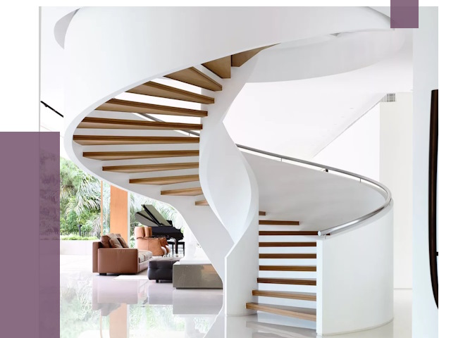 Винтовые лестницы в Северодвинске под ключ от 48075 руб. | ПРОЛЁТ-Свр