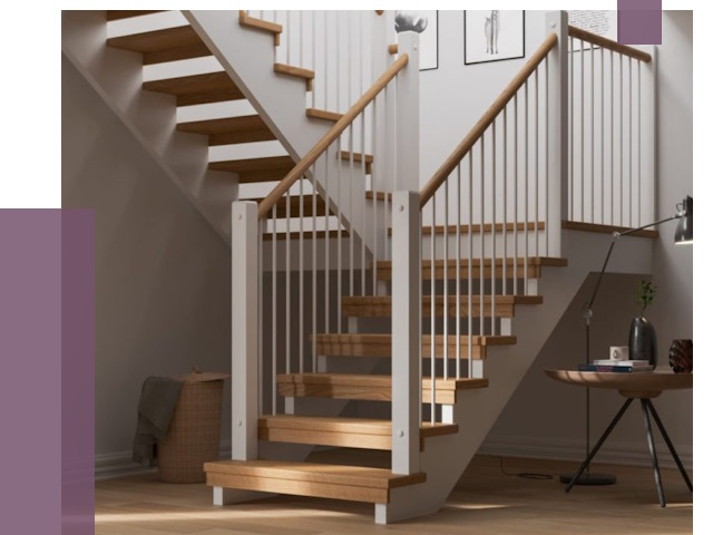 Маршевые лестницы в Северодвинске от 37701 руб. — монтаж | ПРОЛЁТ-Свр