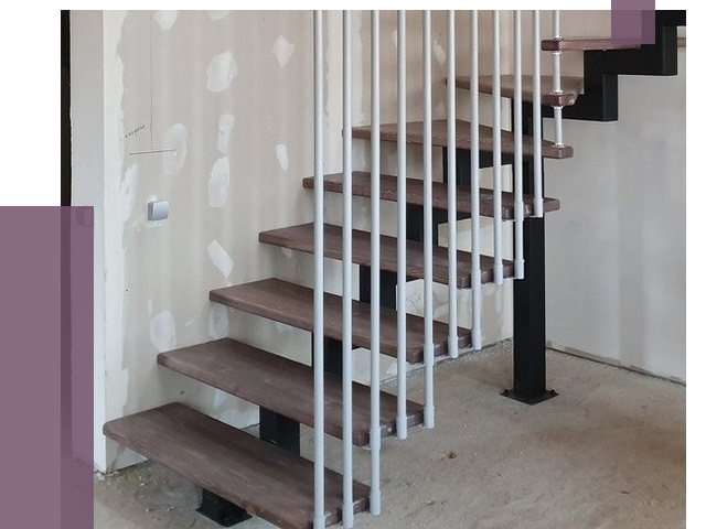 Монтаж лестниц на больцах в Северодвинске от 8299 руб. — надежно| ПРОЛЁТ-Свр