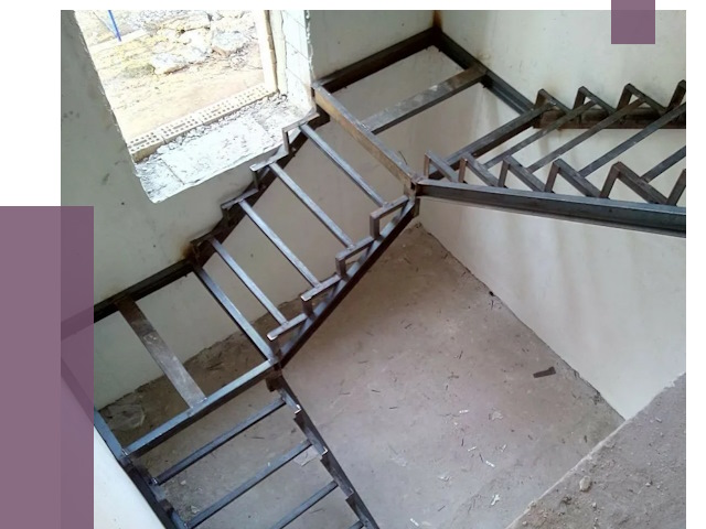 Монтаж лестниц на металлокаркасе в Северодвинске от 12651 руб. — ПРОЛЁТ-Свр