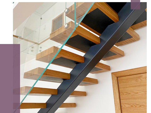 Лестницы на монокосоуре в Северодвинске от 18724 руб. под ключ | ПРОЛЁТ-Свр