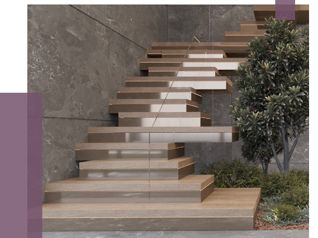 Современные лестницы в Северодвинске от 13663 руб. | ПРОЛЁТ-Свр