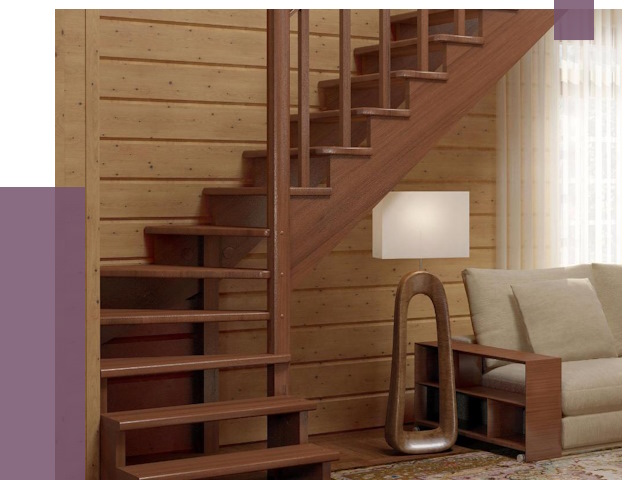 Лестницы эконом класса в Северодвинске от 18066 руб. бюджетные решения