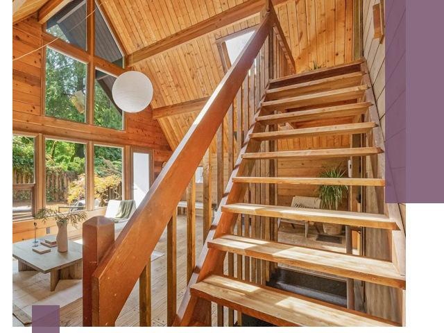 Лестницы для дачи под ключ в Северодвинске — изготовление и монтаж