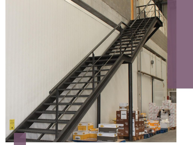 Лестницы для производства в Северодвинске — изготовление и монтаж