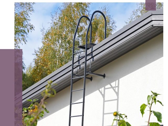 Лестницы на крышу в Северодвинске от 18926 руб. — монтаж и монтаж ПРОЛЁТ-Свр