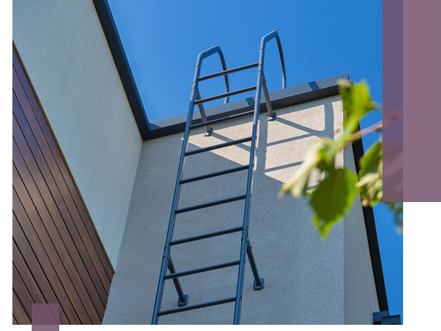 Лестницы на крышу в Северодвинске — изготовление, монтаж, демонтаж