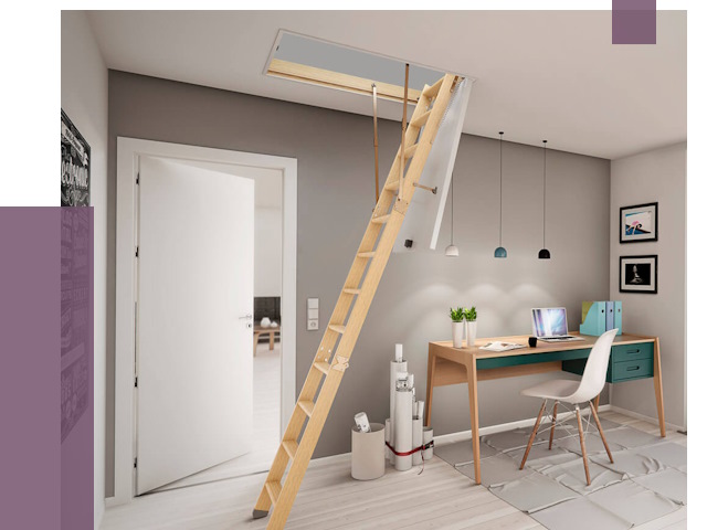 Чердачные лестницы в Северодвинске — от 14422 руб. | ПРОЛЁТ-Свр