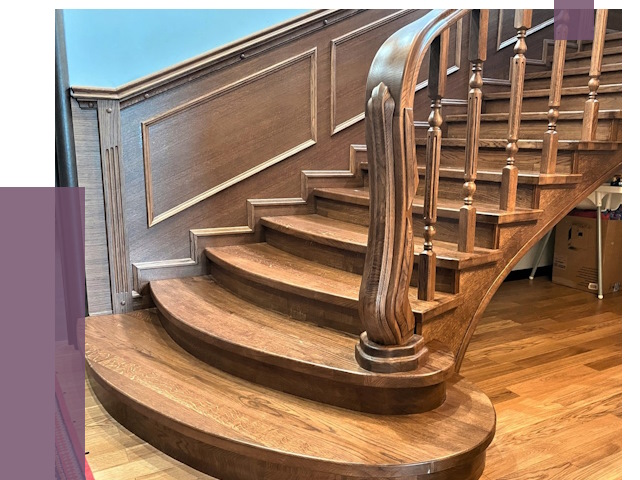 Дубовые лестницы под ключ в Северодвинске от 174587 руб. — ПРОЛЁТ-Свр