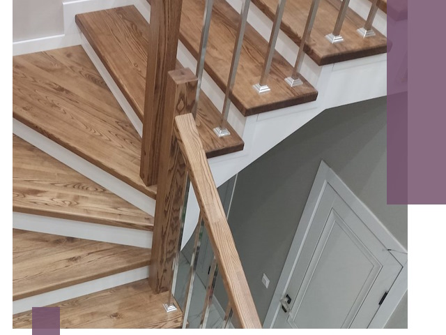 Обшивка металлических лестниц под ключ в Северодвинске