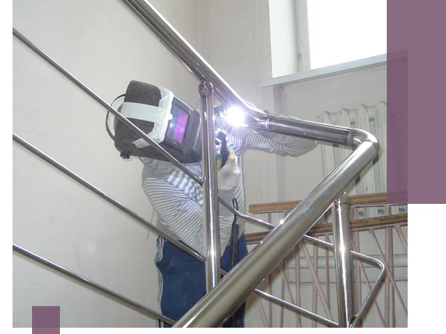 Монтаж перил и ограждений качественно в Северодвинске