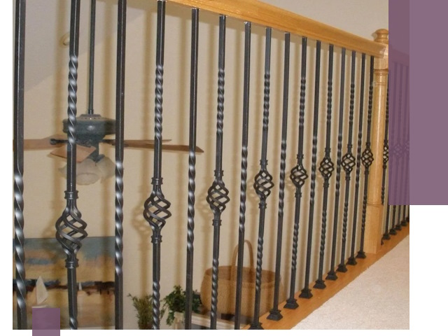 Изготовление и монтаж кованных перил в Северодвинске под ключ