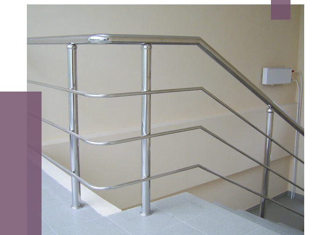 Алюминиевые перила в Северодвинске от 6275 руб. под ключ | ПРОЛЁТ-Свр