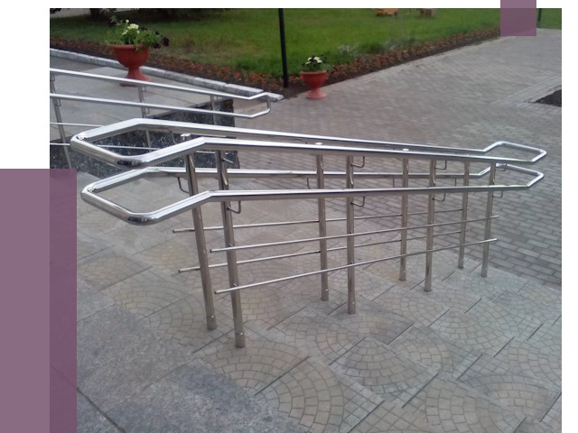 Перила для инвалидов в Северодвинске от 7510 руб. под ключ | ПРОЛЁТ-Свр