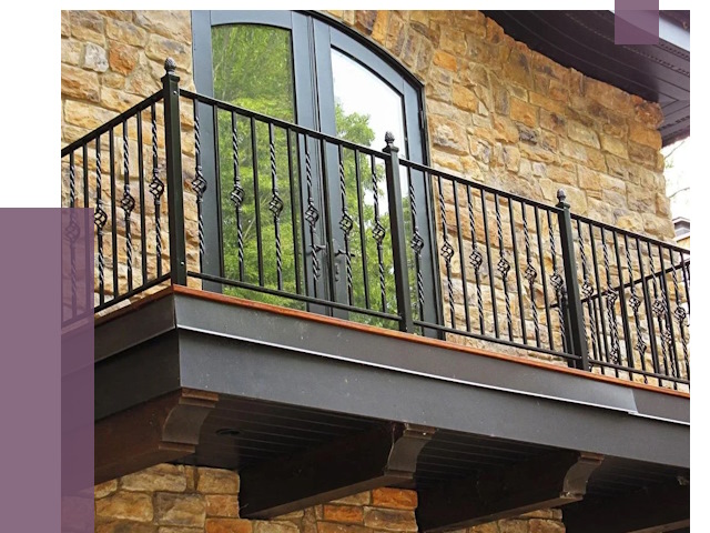 Балконные ограждения в Северодвинске от 7945 руб. — купить | ПРОЛЁТ-Свр