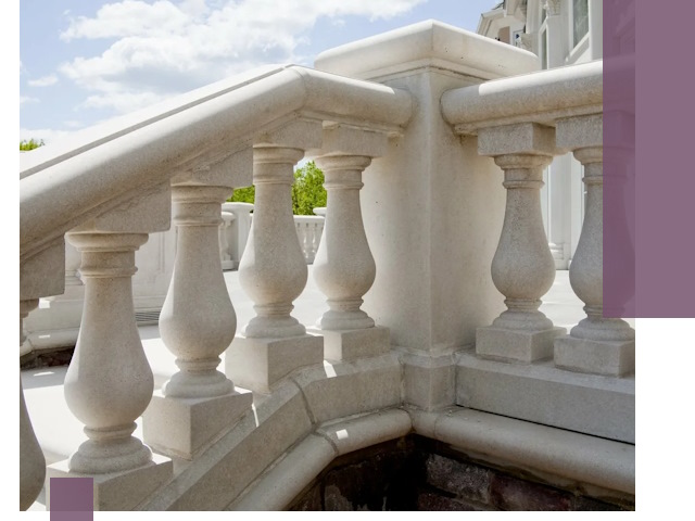 Балюстрады из металла и камня под ключ в Северодвинске