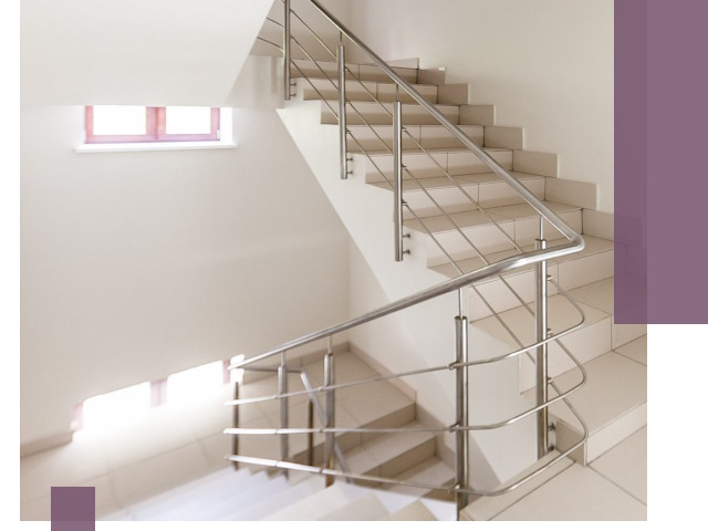 Установка и замена перил в подъезде в Северодвинске