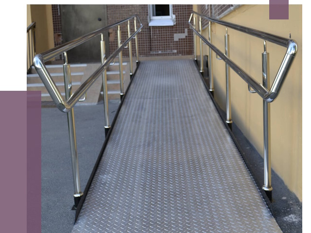 Пандусы в Северодвинске от 12145 руб. — установка для инвалидов | ПРОЛЁТ-Свр