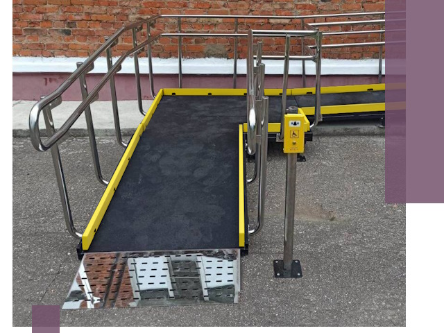 Изготовление наклонных пандусов для инвалидов в Северодвинске