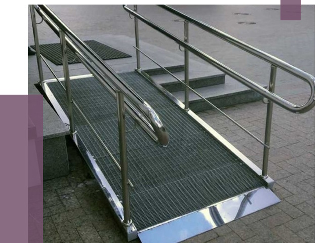 Монтаж пандусов для инвалидов в Северодвинске от 8522 руб. под ключ | ПРОЛЁТ-Свр