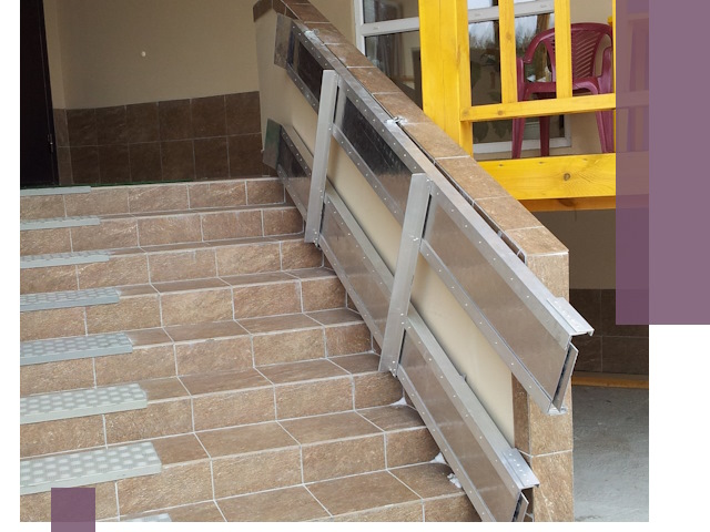 Откидные пандусы под ключ в Северодвинске — монтаж и демонтаж