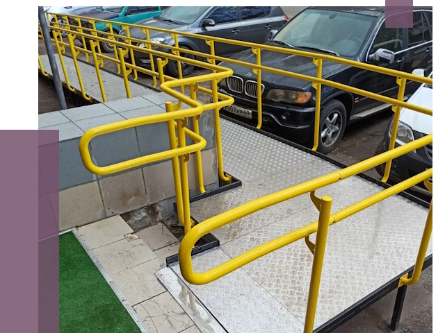 Стационарные пандусы в Северодвинске от 12145 руб. | ПРОЛЁТ-Свр