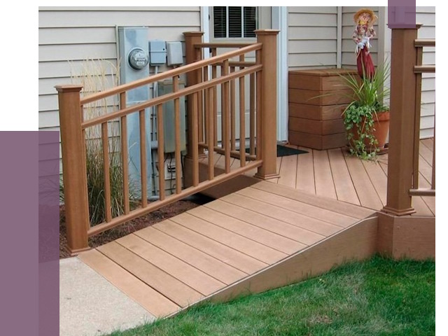 Пандус на крыльцо в Северодвинске под ключ от 7692 руб. 