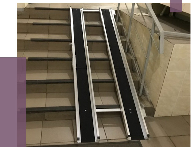 Установка пандуса в подъезд в Северодвинске от 7894 руб. под ключ | ПРОЛЁТ-Свр