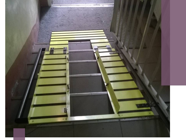 Профессиональный монтаж пандуса в подъезд в Северодвинске