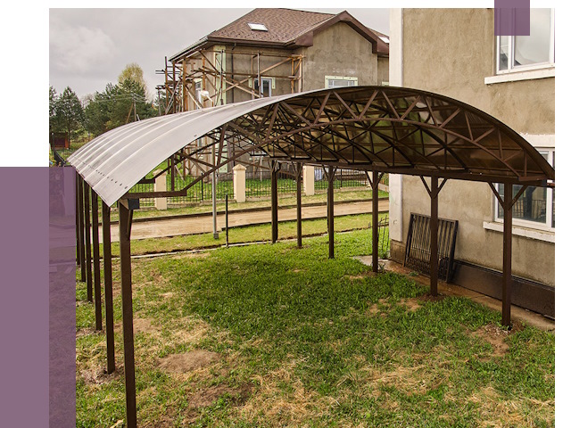 Демонтаж навесов в Северодвинске от 4554 руб. — разборка и вывоз | ПРОЛЁТ-Свр