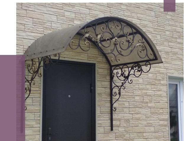 Ремонт козырьков в Северодвинске от 7338 руб.  | ПРОЛЁТ-Свр