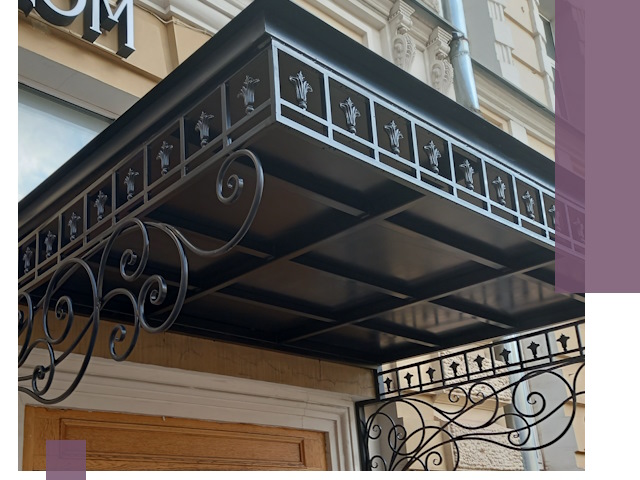 Ремонт козырьков и навесов в Северодвинске — быстро и качественно