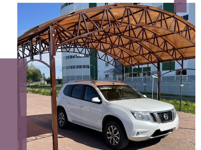 Недорогие навесы в Северодвинске от 42508 руб.  | ПРОЛЁТ-Свр