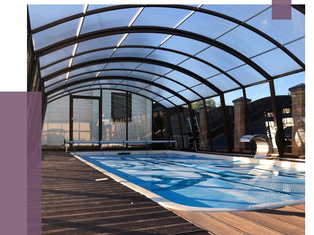 Навесы для бассейна в Северодвинске от 16598 руб. под ключ | ПРОЛЁТ-Свр