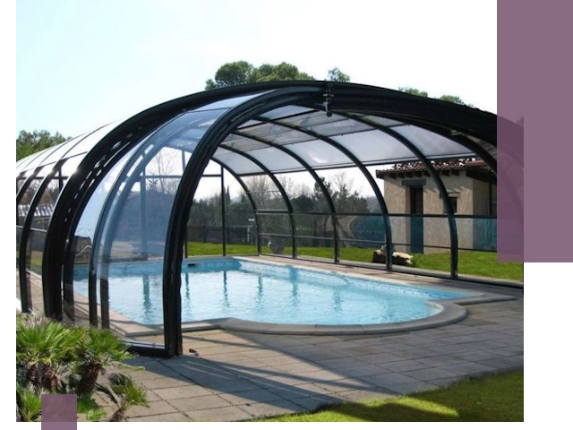 Навесы для бассейна в Северодвинске: изготовление и монтаж под ключ