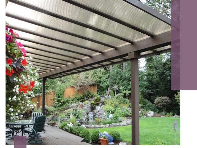 Навесы из поликарбоната под ключ в Северодвинске быстро и надёжно