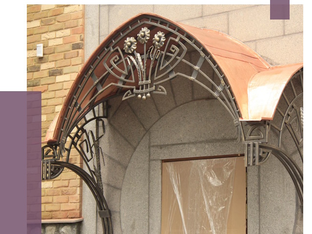 Арочные козырьки в Северодвинске от 14422 руб. 