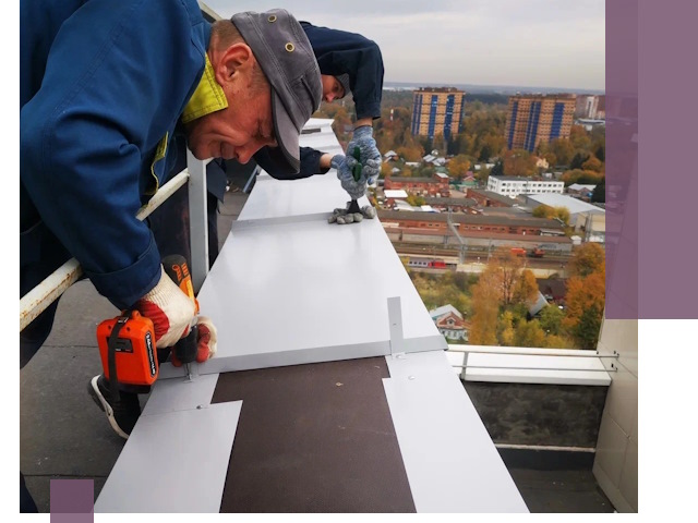 Монтаж парапетов в Северодвинске — установка прочных металлических ограждений