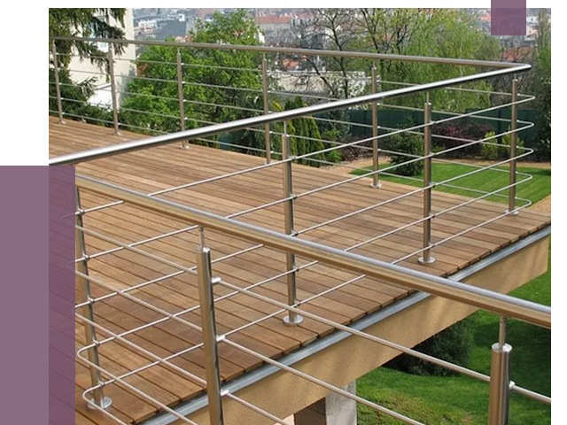 Алюминиевые парапеты в Северодвинске под ключ от 7692 руб. 