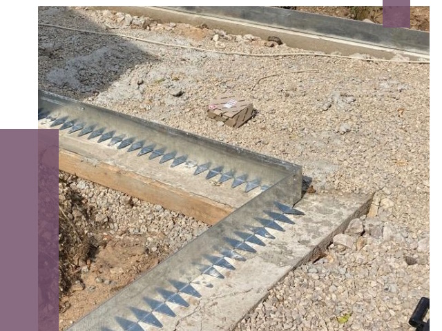 Нержавеющие бордюры в Северодвинске от 4757 руб. под ключ | ПРОЛЁТ-Свр